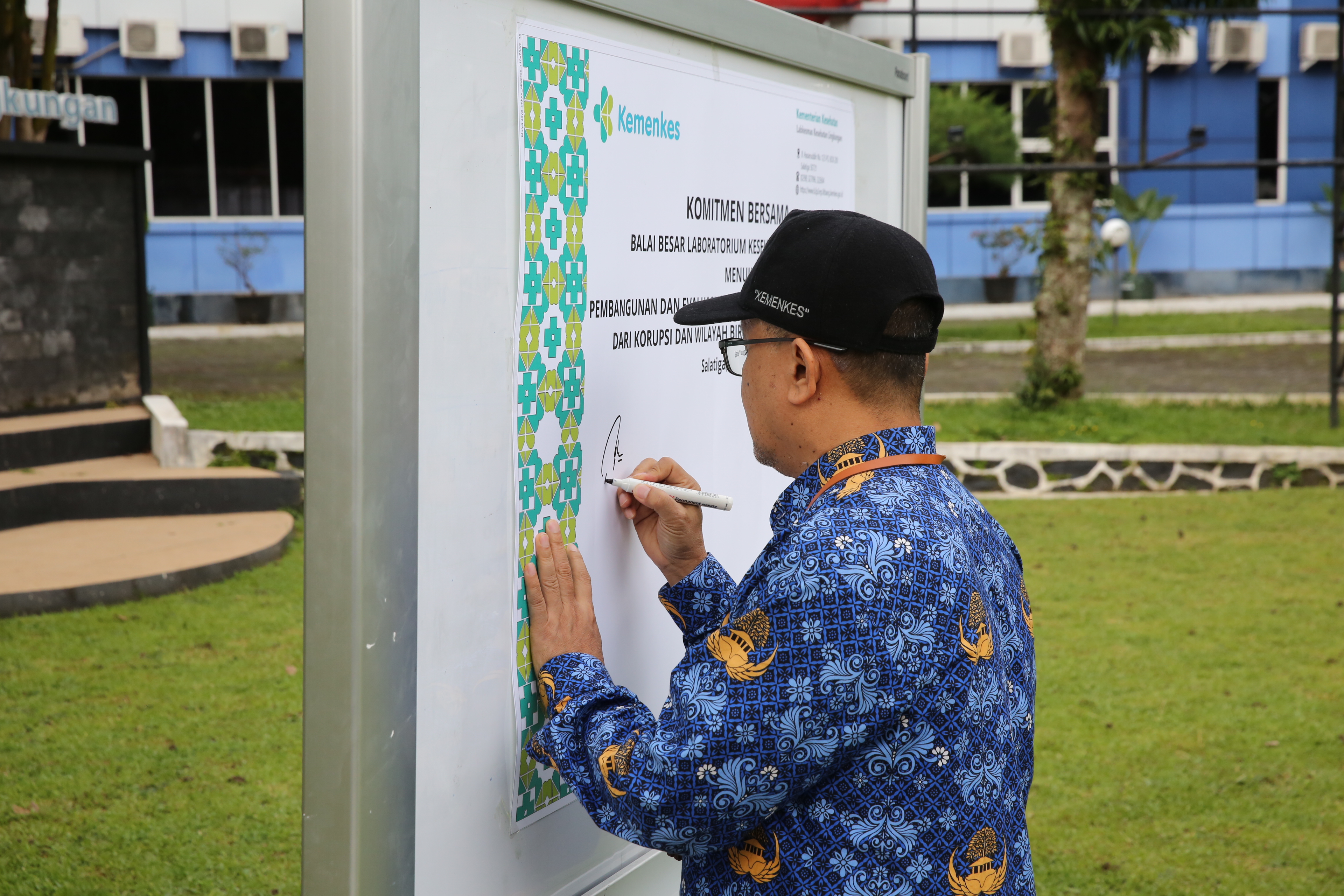 Pakta Integritas, Langkah Nyata Balai Besar Laboratorium Kesehatan Lingkungan Menuju Pembangunan Zona Integritas