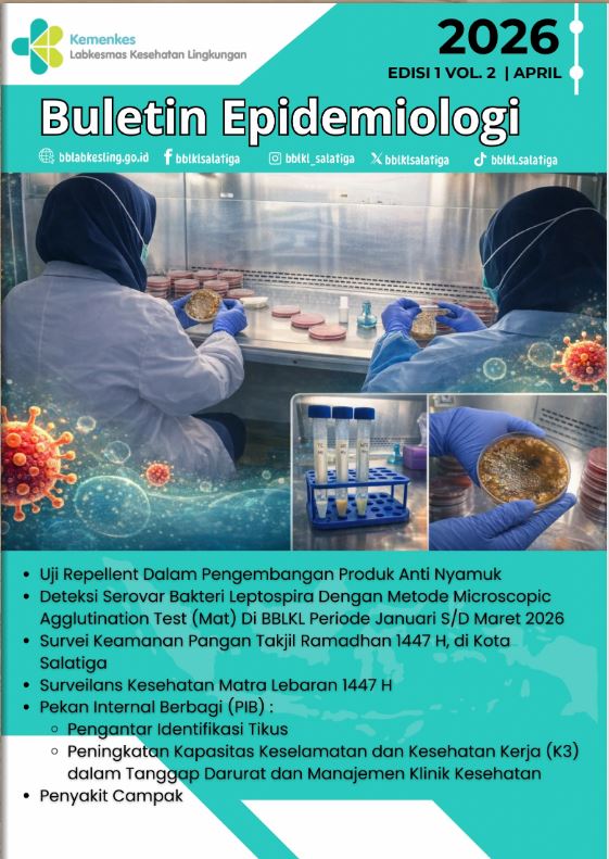 Buletin Epidemiologi Edisi 2 Vol 1